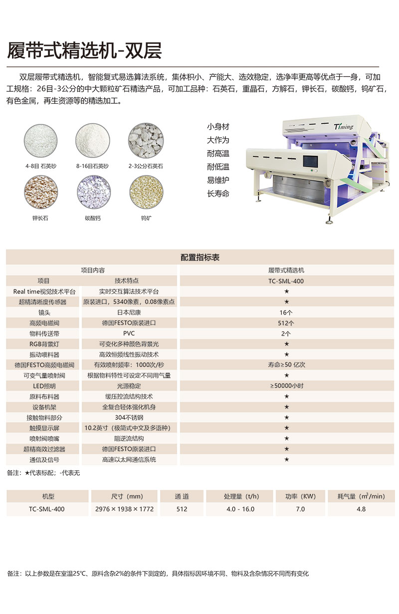 石英砂色选机