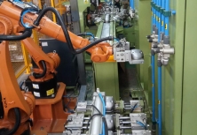 Air compressor assembly line